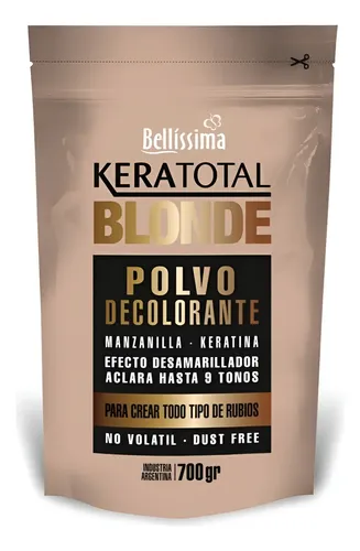 Polvo Decolorante Blonde X 700gr Bellissima