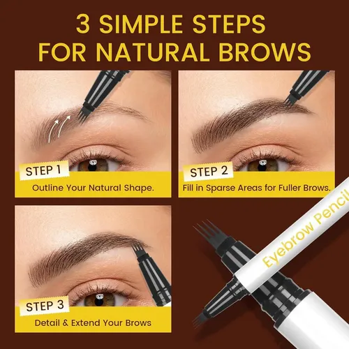 Lápiz De Cejas Resistente Al Agua Ciliya Mb01