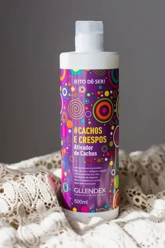 Gllendex Jeito De Ser Crema Activador Rulos 500 Ml