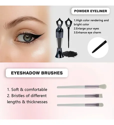 Blush Stick, Paleta De Sombras De Ojos Y Lápiz Labial: Set C