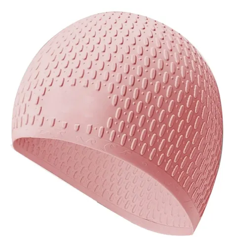 Gorro De Natación De Silicona Unisex Ajustable Protección