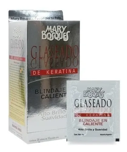 Mary Bosques Glaseado De Keratina X 10 Gr: X 36 U.
