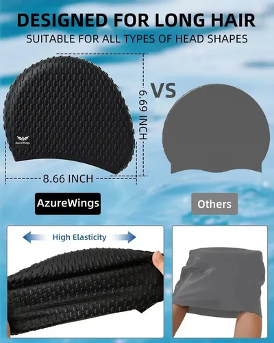 Gorro De Baño Upgrade Large Para Hombre Y Mujer