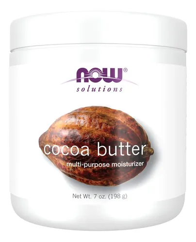 Crema Hidratante Para La Piel Con Manteca De Cacao Now Foods