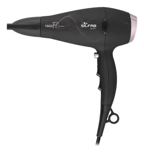 Silfab Secador De Pelo Maxflow By-568 Color Negro
