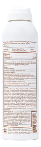 Spray Corporal Sun Bum Mineral Spf 30 Con Protección Solar –
