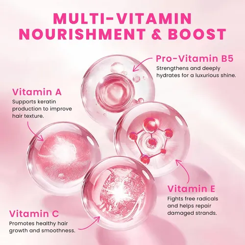 Cápsulas De Aceite Capilar Sérum Con Vitaminas 80u