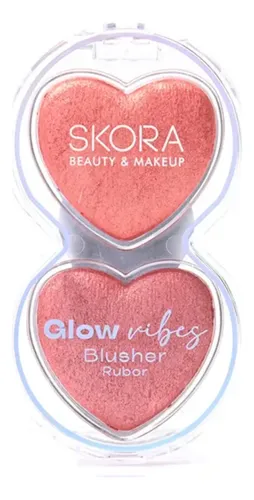 Rubor Polvo Doble Corazon Skora Glow Vibes Duo Blush