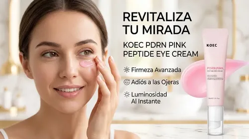 Koec Pdrn Pink Crema Contorno Ojos Peptidos Antiarrugas 30ml