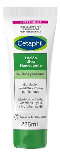 Cetaphil Ultra Humectante Loción Corporal Pieles Secas Sensibles Hidrata Y Protege
