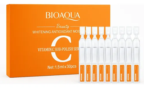 Serum Facial Vitamina C Antioxidante Ampollas 30 Unidades