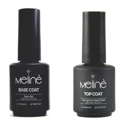 Base Y Top Coat Meline Esmalte Semipermanente