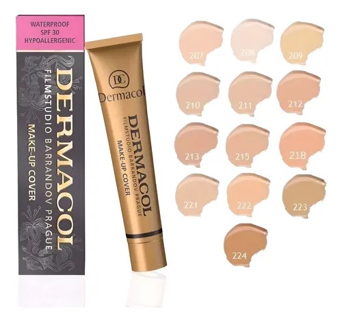 Dermacol Base Maquillaje Cubritiva Tatuajes Make Up 210