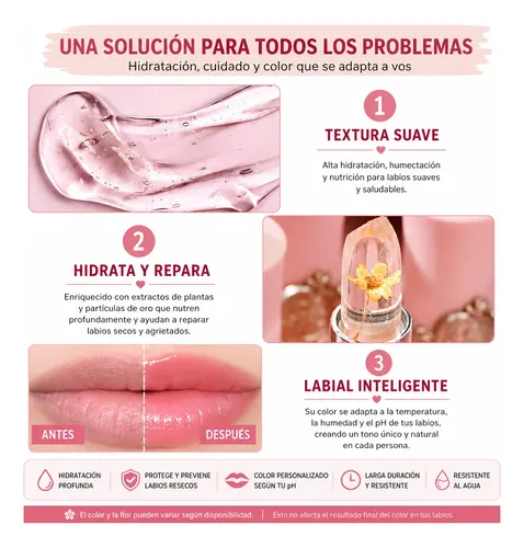 Bálsamo Labial Glow Efecto Natural
