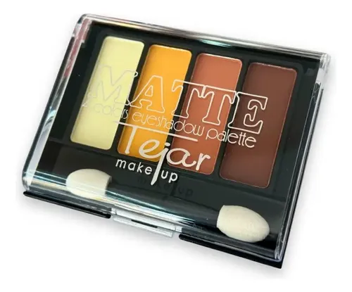Paleta Sombras Tejar Matte 4 Colores Variados 6g