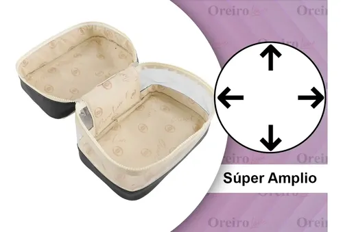 Organizador De Accesorios Set Neceser Cofre Porta Cosmeticos
