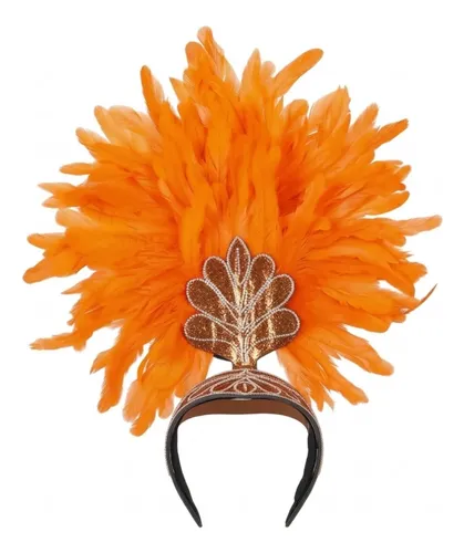 Adorno Para La Cabeza Plumas Adornado Diadema Con Plumas