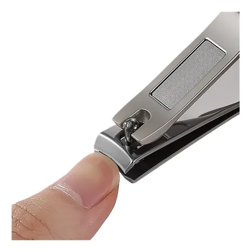 Juego De Cortaúñas De 4 Piezas De Acero Inoxidable.