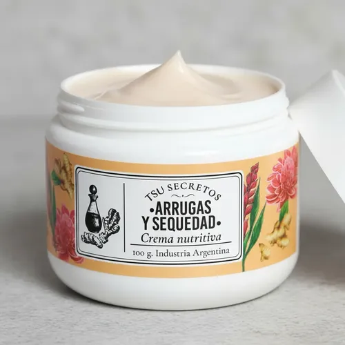 Tsu Secretos Crema Nutritiva Arrugas Y Sequedad 100g