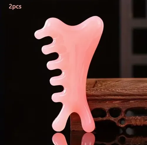 Set De 2/4/6 Piezas De Gua Sha Delfín – Resina Duradera 4 En