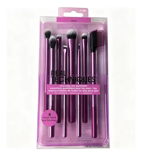 Set 8 Pinceles Para Ojos Real Techniques Everyday Eye