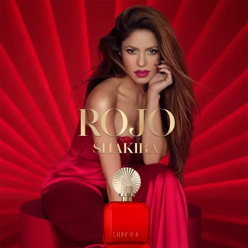 Shakira Rojo Perfume Mujer Eau De Parfum 80ml
