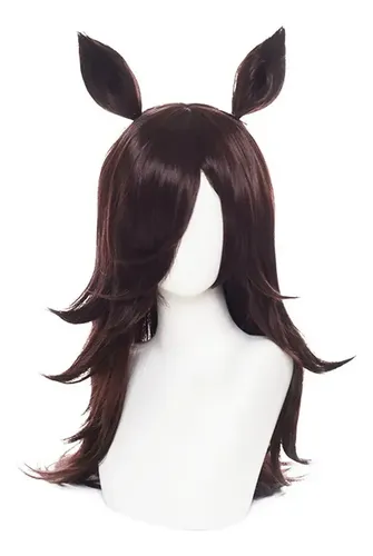 Peluca Cosplay Rice Shower Anime – Color Lila Largo