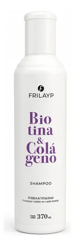Frilayp Biotina Y Colageno Shampoo X 370 Ml Fortalece