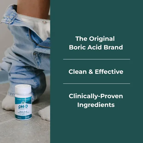 Supositorios Ph-d De Ácido Bórico 600 Mg (12 Uds)