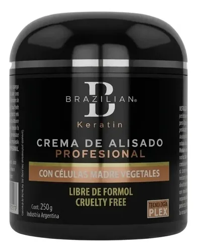 Alisado Celulas Madre X250 Brazilian Keratin