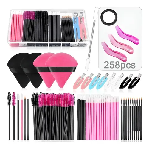 Wegalife Kit 258pcs De Maquillaje Profesional Contiene Espát
