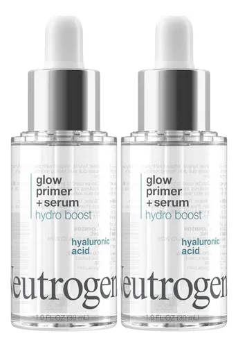 Serum Y Primer Hidratante Hydro Boost Neutrogena 30ml X2