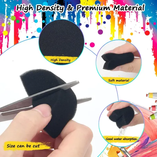 Kit De Esponjas Para Pintura Facial Boyistar 24 Piezas De Al