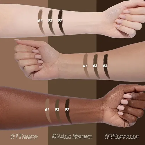 3 Lapiceros Para Cejas Para Mujer, Lápiz Fino Para Cejas