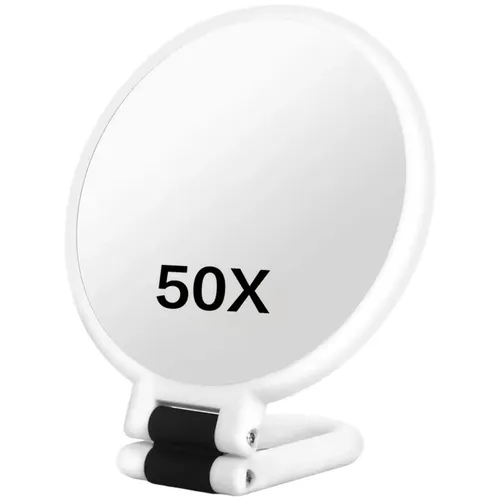 Espejo Con Aumento De 50x, Espejo De Maquillaje Con Aumento
