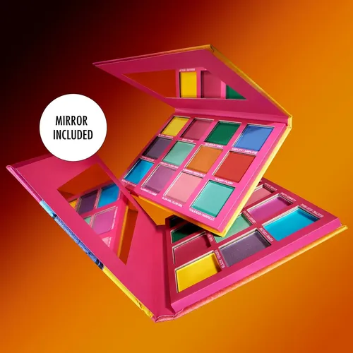 Paleta De Sombras Black Radiance 12 Tonos Tribal Bright