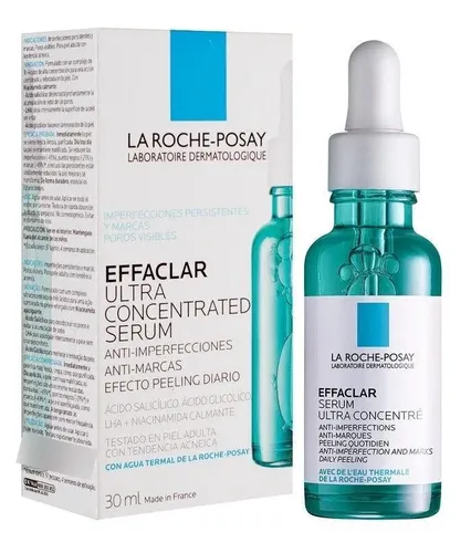 Serum Effaclar Ultraconcentrado 30ml Momento De Aplicación Día/noche Tipo De Piel Mixta La Roche