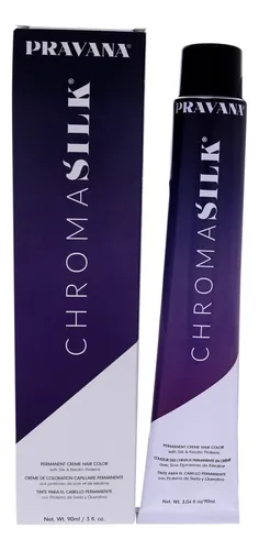 Tinte De Pelo Pravana Chromasilk 7.11 Rubio Ceniza Intenso