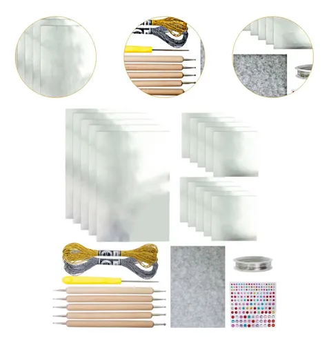 Kit De Láminas De Aluminio Para Manualidades, Pintura Artíst