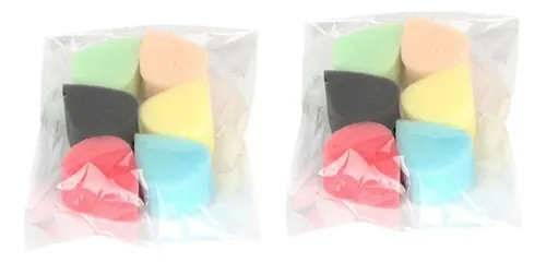 Juego De Esponjas Coloridas Para Pintar Caras Para Niños Y