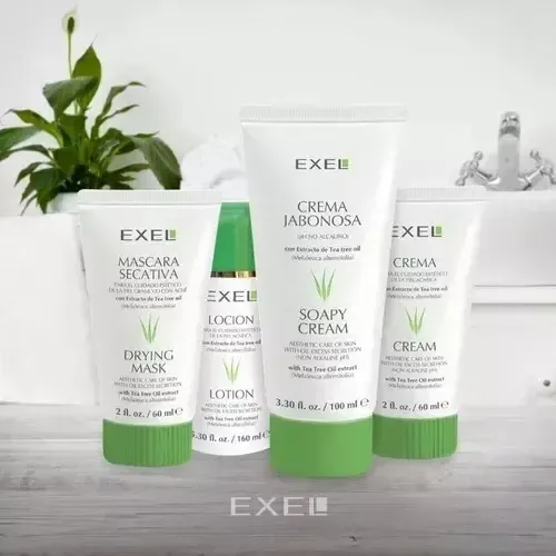 Crema Facial Exel Piel Grasa Acne Con Tea Tree Oil X 60ml.