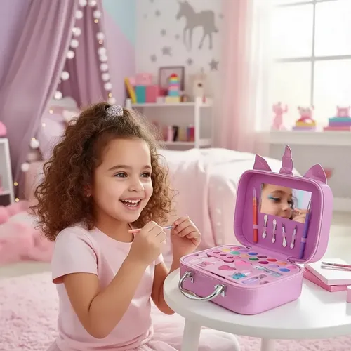 Set De Maquillaje Pinturitas Super Completo Pupa Unicornio