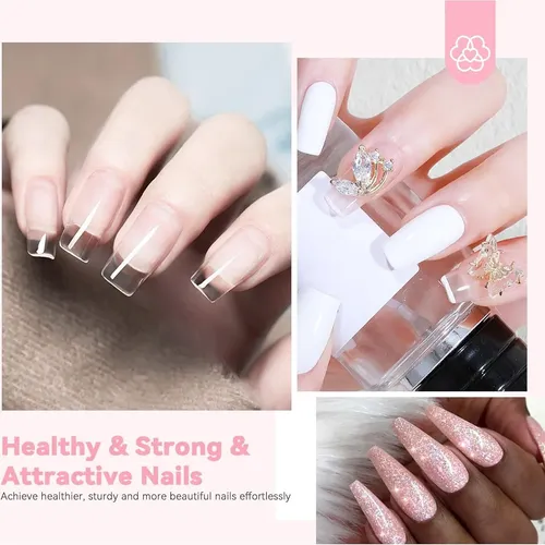 Kit De Uñas Dip 60 G Con Base, Activador Y Top Coat