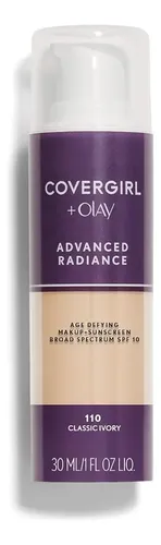 Base Anti-edad Advanced Radiance Spf10 Covergirl (tonos) Tono 110 Classic ivory