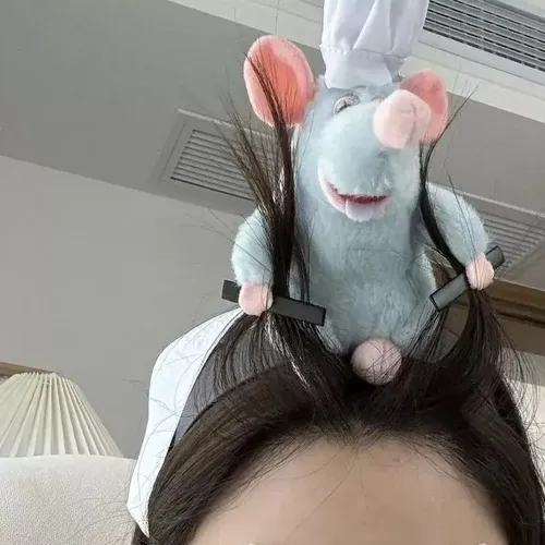 Diademas Ratatouille, 2 Piezas, Tarjetas Para El Cabello