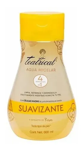 Teatrical Agua Micelar Suavizante 600 Ml