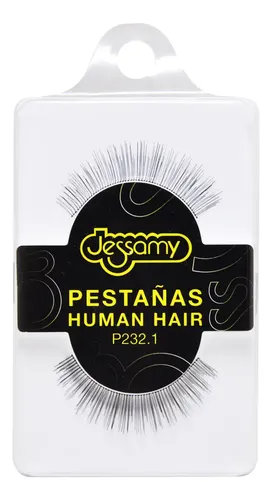 Pestañas Postizas Jessamy Cabello Humano Color P232.1 Curvatura C