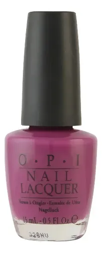 Esmalte de uñas color OPI Nail Lacquer Nail Lacquer de 15mL de 1 unidades color Pamplona purple