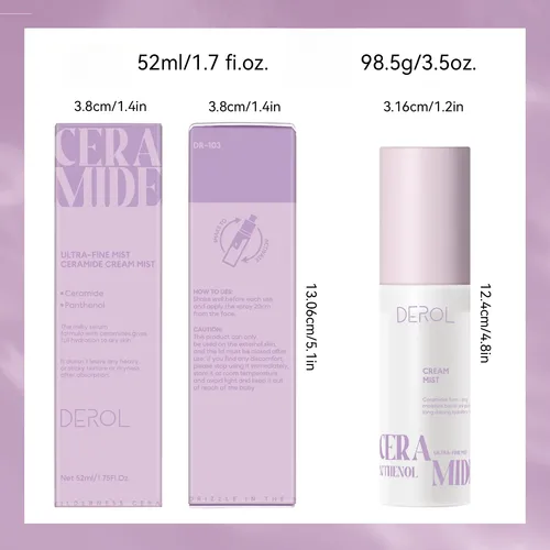 Imprimador Hidratante Con Esencia Líquida En Aerosol Facial
