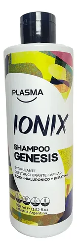 Shampoo Ácido Hialurónico Genesis Ionix Plasma 400 mL